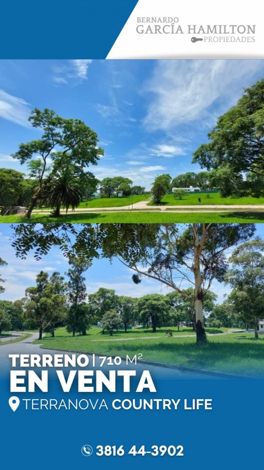 TERRENO VENTA COUNTRY TERRANOVA