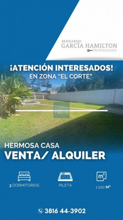CASA EN VENTA EL CORTE