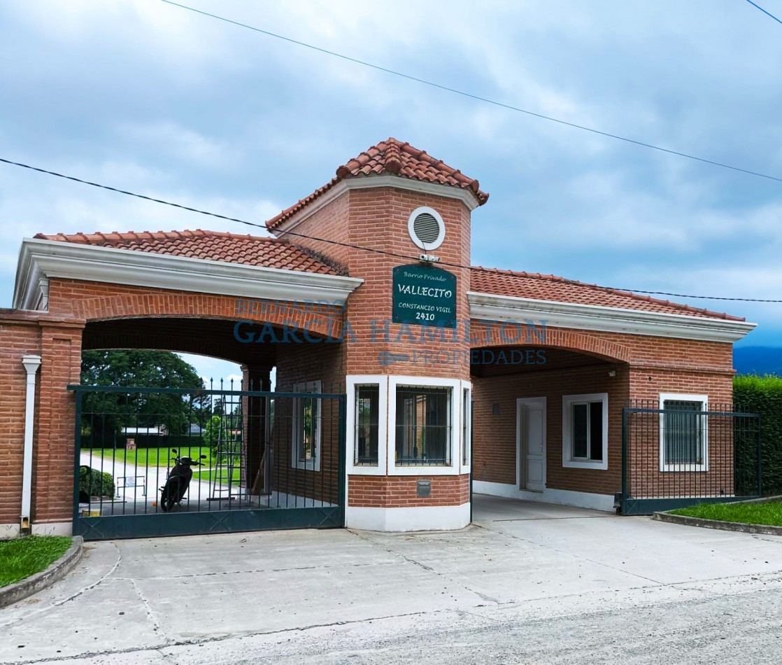 Barrio Privado VALLECITO TERRENOS EN VENTA